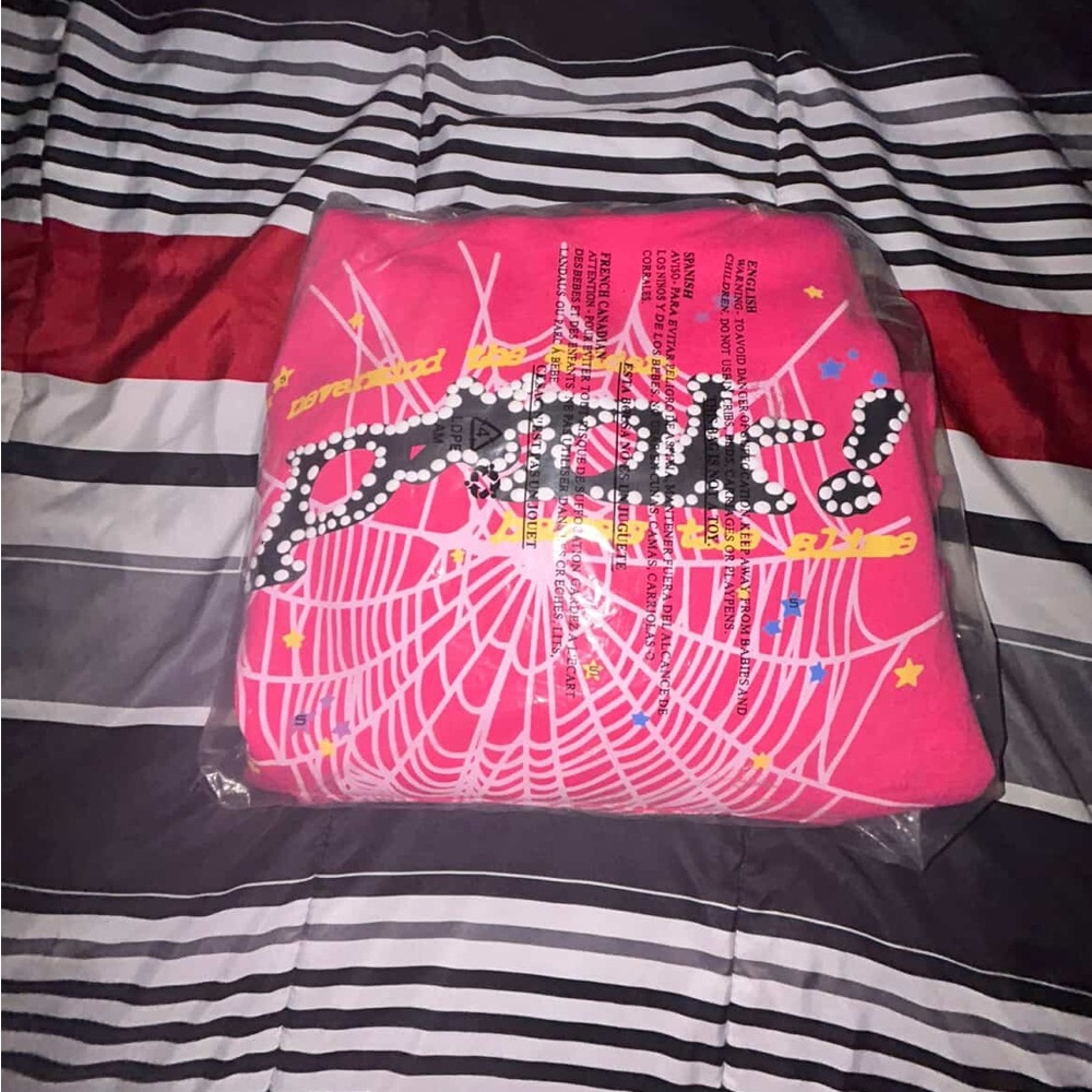Pink Graphic Men's Cardigan